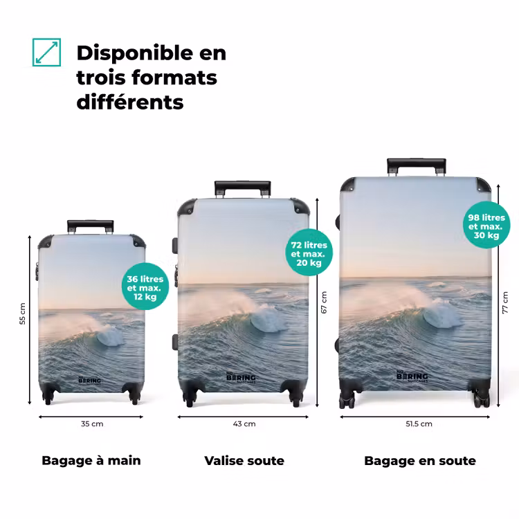 Valise - Vague - Mer - Eau — 3