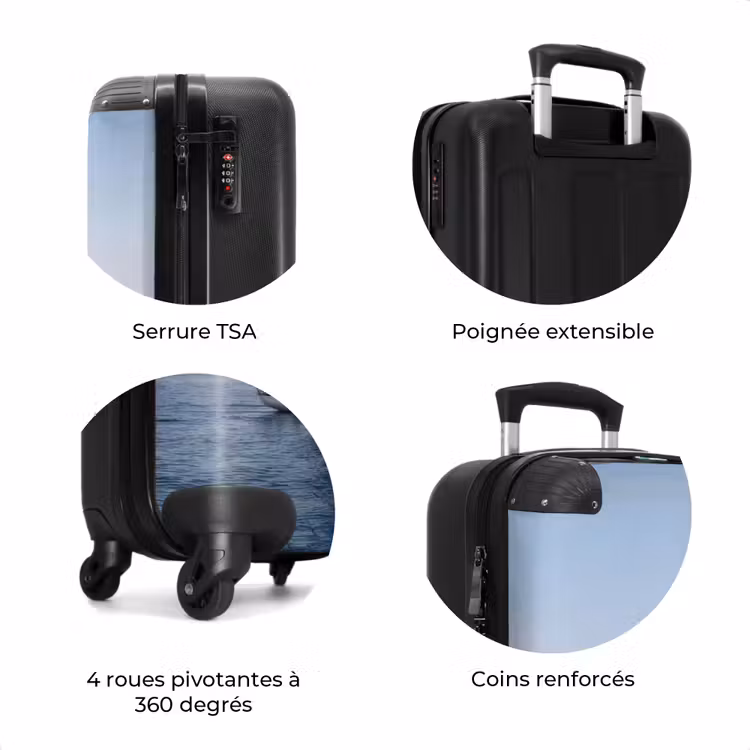 Valise - Voilier - Mer - Bleu — 8