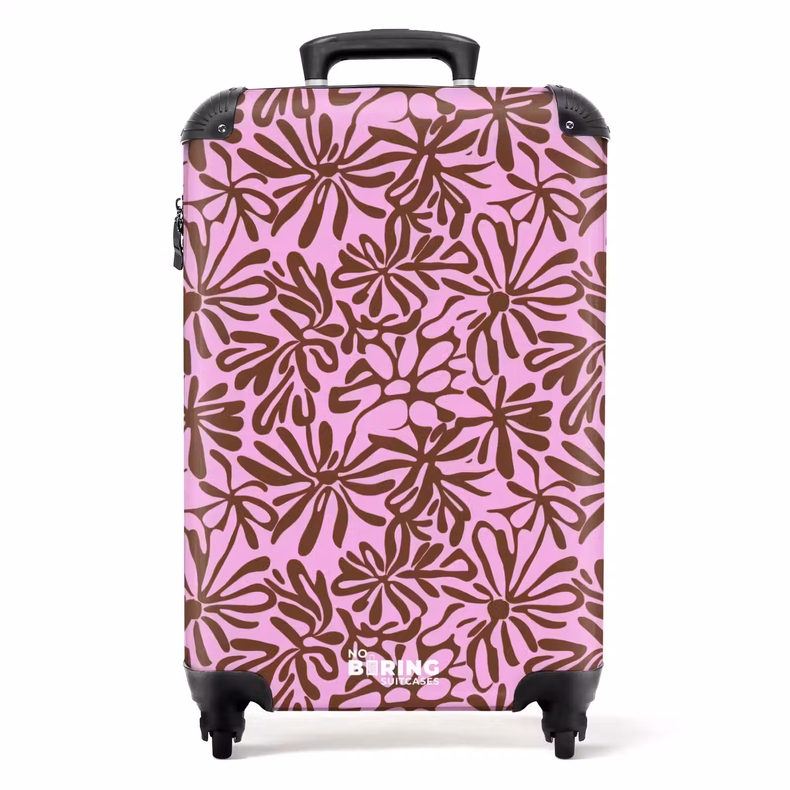 Valise avec nom - Organic - Motif - Rose — 1