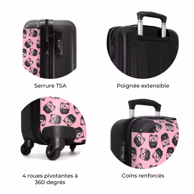 Valise - Hetty - Rose - Aspirateur — 8