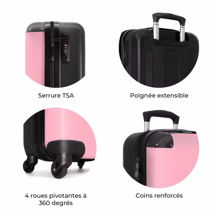 Valise - Hetty - Rose - Aspirateur — 8