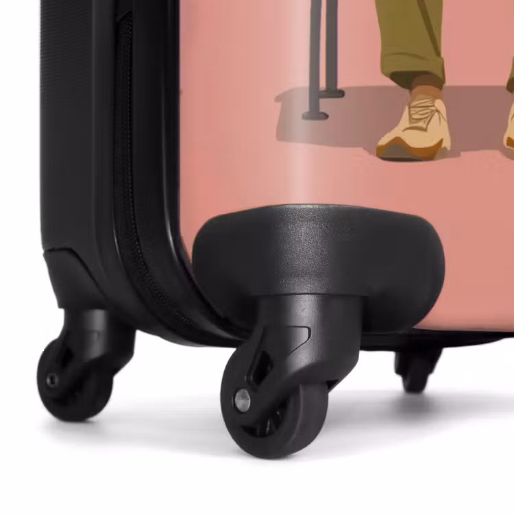 Valise - Illustration - Banc - Personnes - Minimaliste — 7