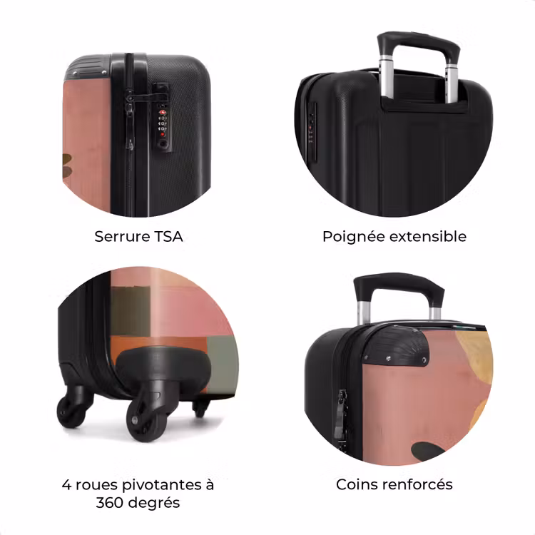 Valise - Illustration - Oiseau - Plaines - Coloré — 8