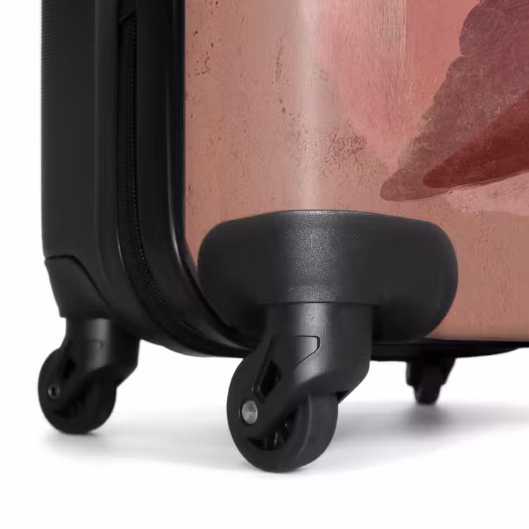Valise - Illustration - Oiseaux - Abstrait - Rose — 7