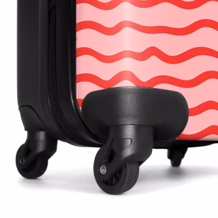 Valise avec nom - Ludique - Motif - Rouge — 7