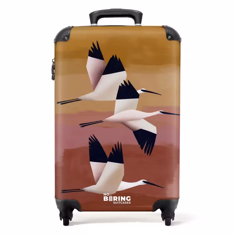 Valise - Oiseaux - Bec - Abstrait — 1