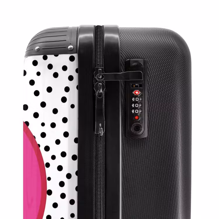 Valise - Smiley - Rose - Points — 6