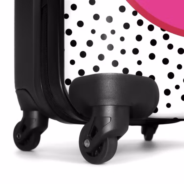 Valise - Smiley - Rose - Points — 7