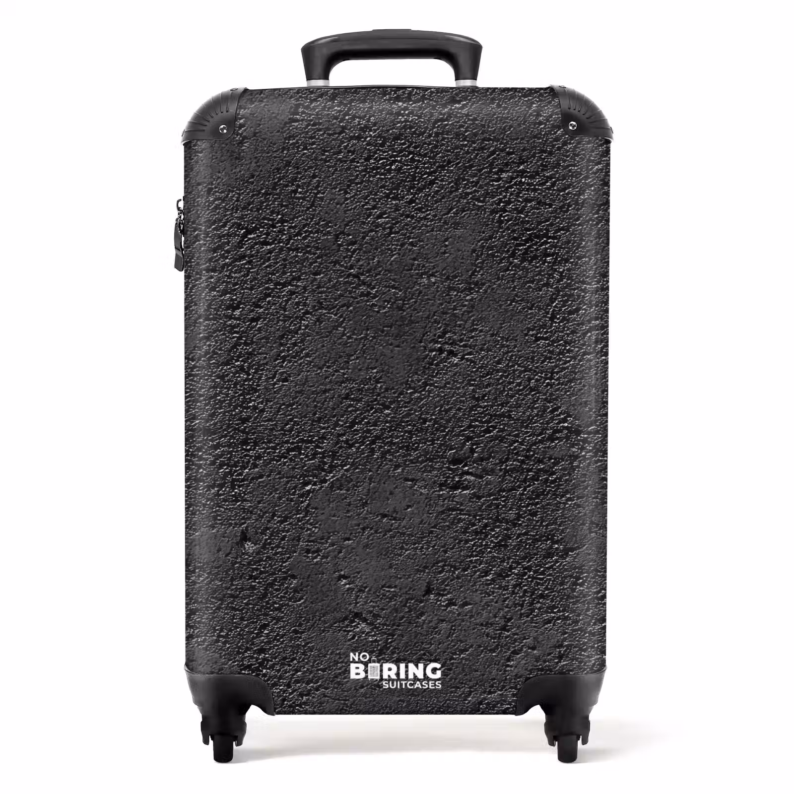 Valise - Gris foncé - Texture asphaltée - Rugueux — 1