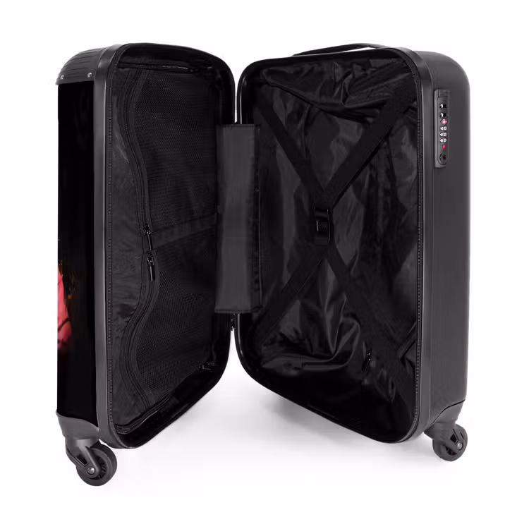 Valise - Singe avec gilet coloré — 5
