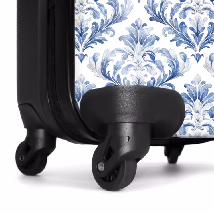 Valise - Motif baroque bleu — 7