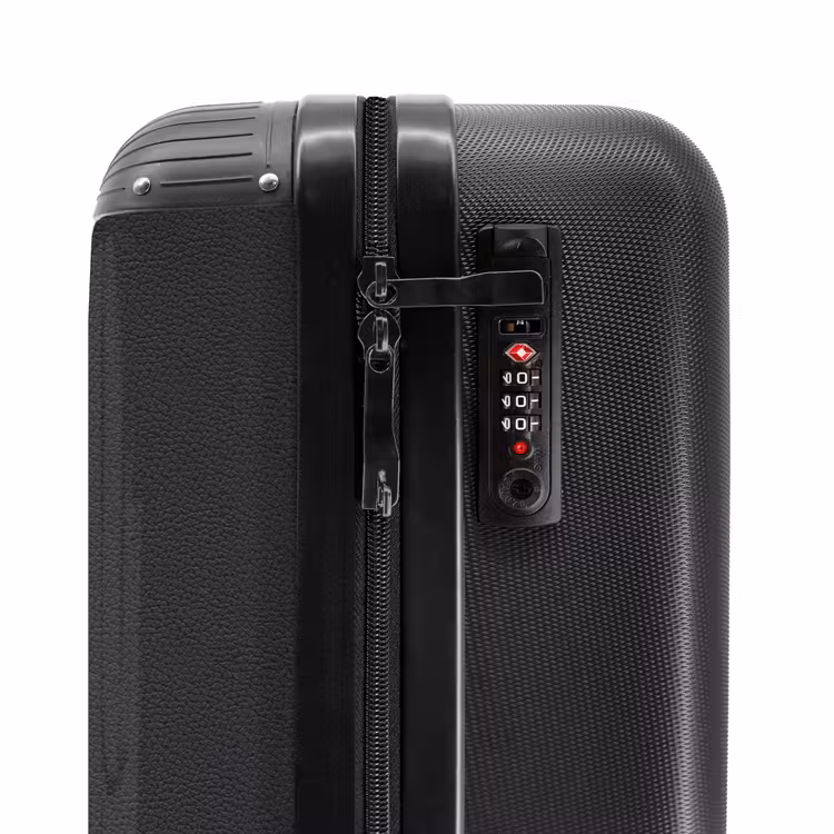 Valise - Motif en cuir noir — 6