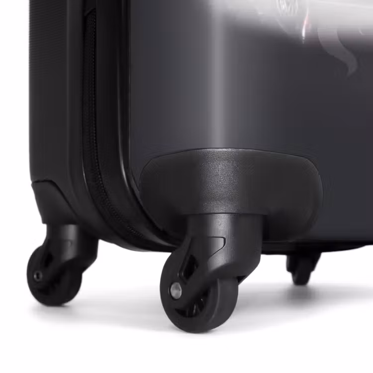 Valise - Voiture grise avec flammes grises — 6