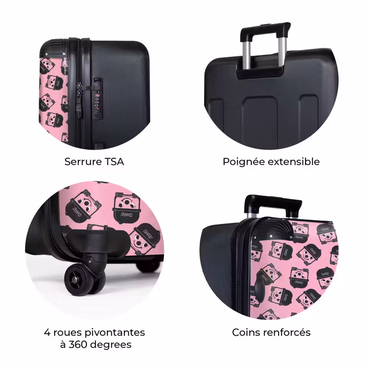Valise - Hetty - Rose - Aspirateur — 7