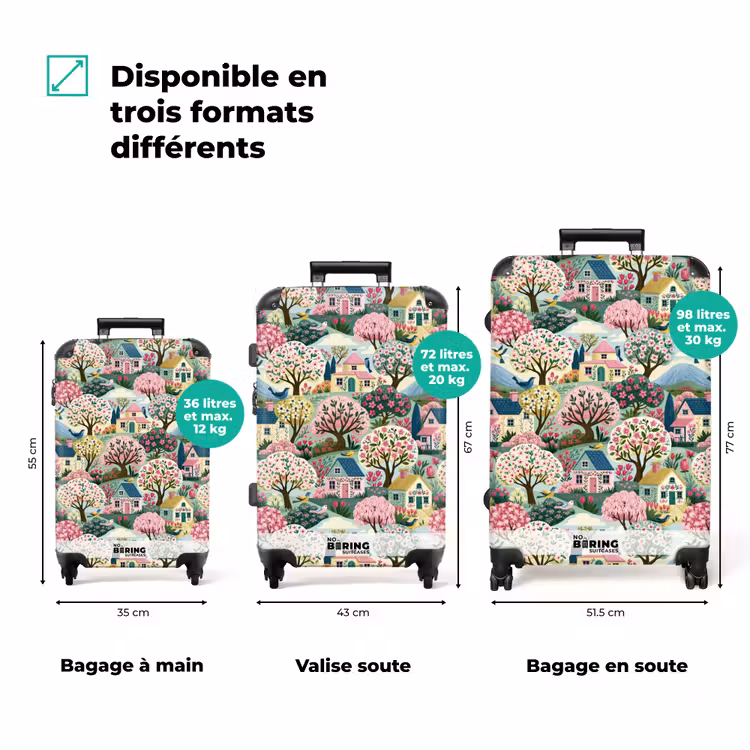 Valise - Nostalgique - Idyllique - Coloré — 1