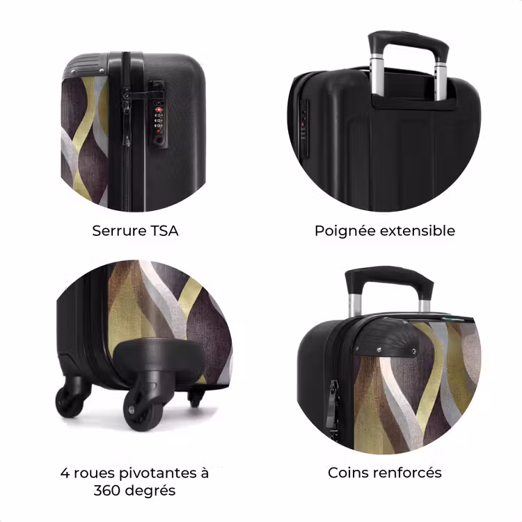 Valise - Retro - Orbites - Coloré — 8