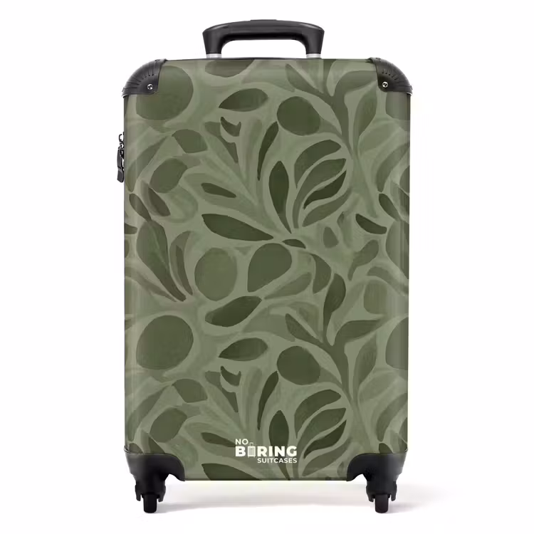 Valise - Serein - Feuilles - Vert — 1