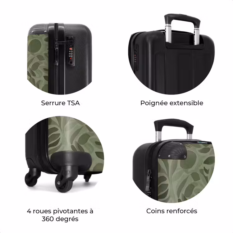 Valise - Serein - Feuilles - Vert — 8