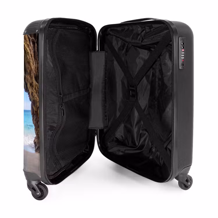 Valise - Grotte - Plage - Mer - Bleu — 5