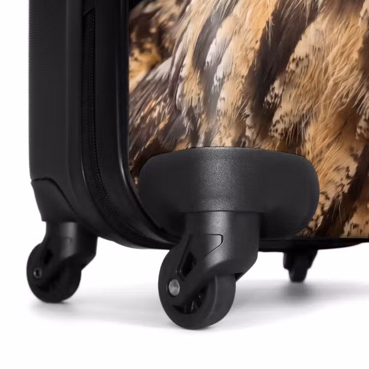 Valise - Hibou grand-duc - Hibou - Portrait - Marron — 7