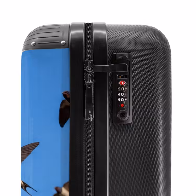 Valise - Hirondelles - Voler - Bleu — 6