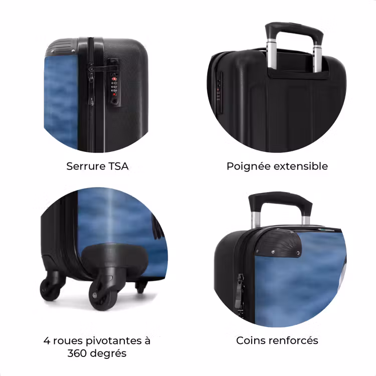Valise - Mouette - Océan - Bleu — 8