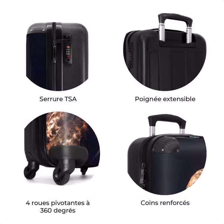Valise - Oiseau de proie - Buse - Brune — 8