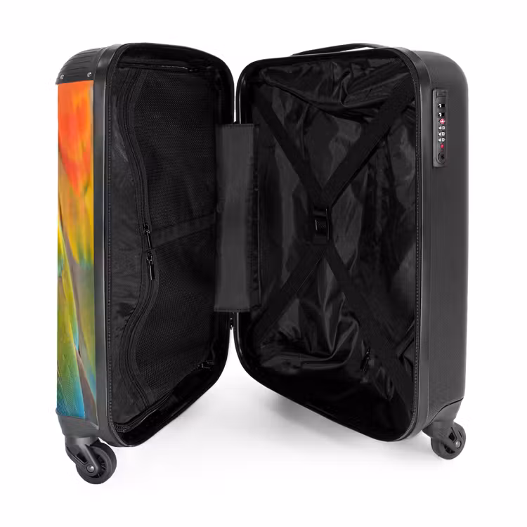 Valise - Plumes - Ara - Colorées — 5