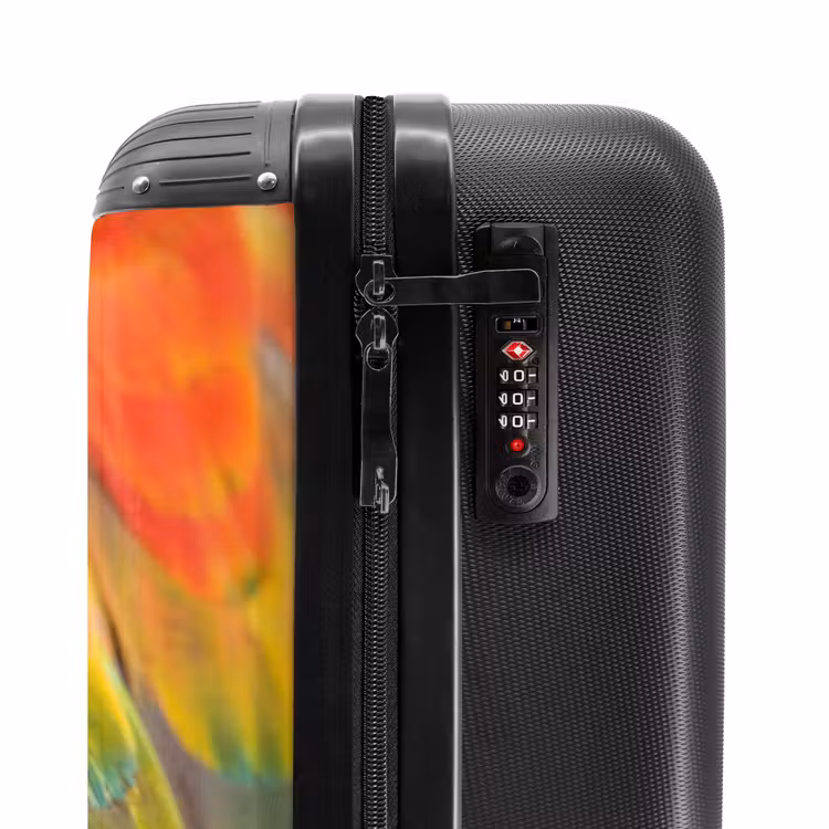Valise - Plumes - Ara - Colorées — 6