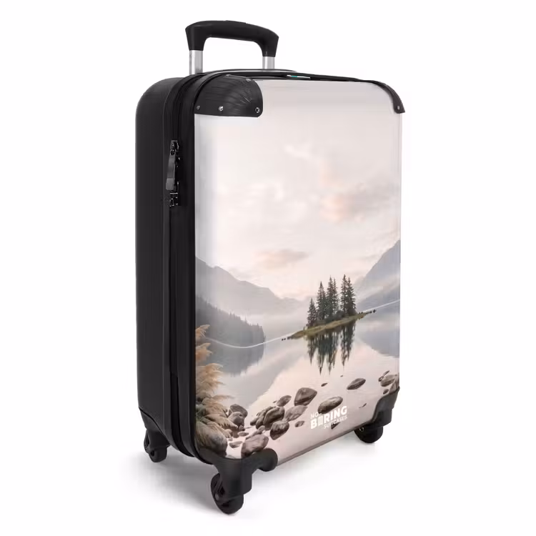 Valise - Plus - Montagnes - Paysage - Verdure — 2