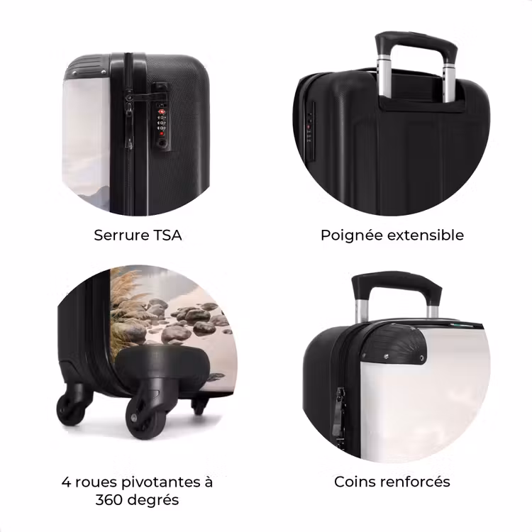 Valise - Plus - Montagnes - Paysage - Verdure — 8