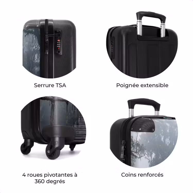 Valise - Pont - Jungle - Brouillard - Nature — 8