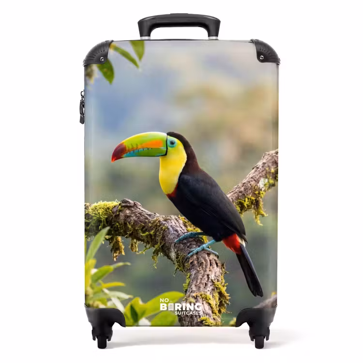Valise - Toucan - Jungle - Nature - Coloré — 1