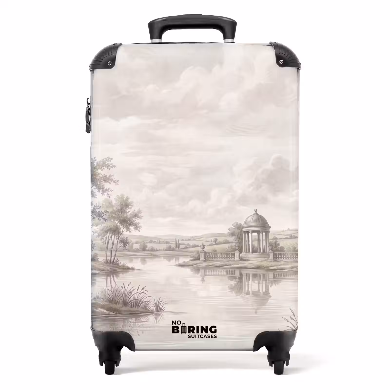 Valise - Paysage - Eau - Nature - Sépia — 1