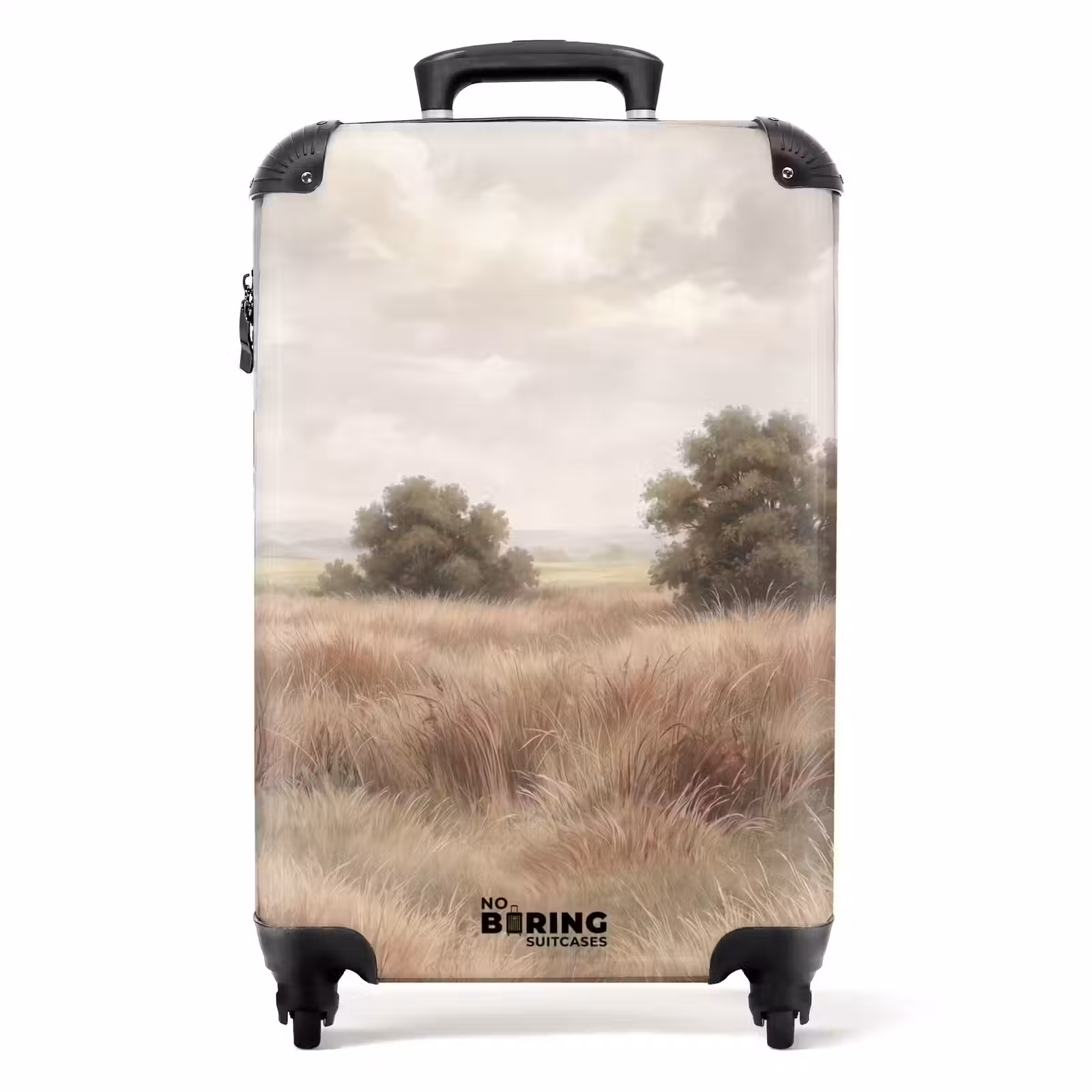 Valise - Paysage - Minimaliste - Beige — 1