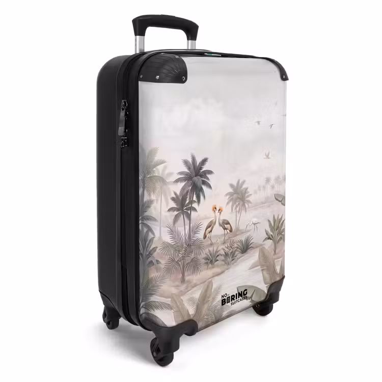 Valise - Grues - Palmiers - Tropical — 2