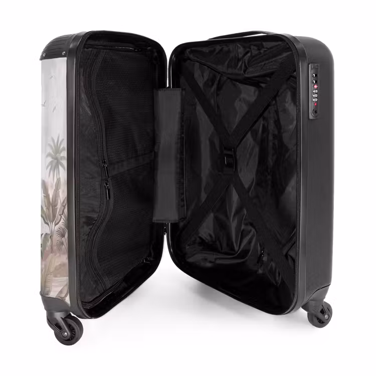 Valise - Grues - Palmiers - Tropical — 5