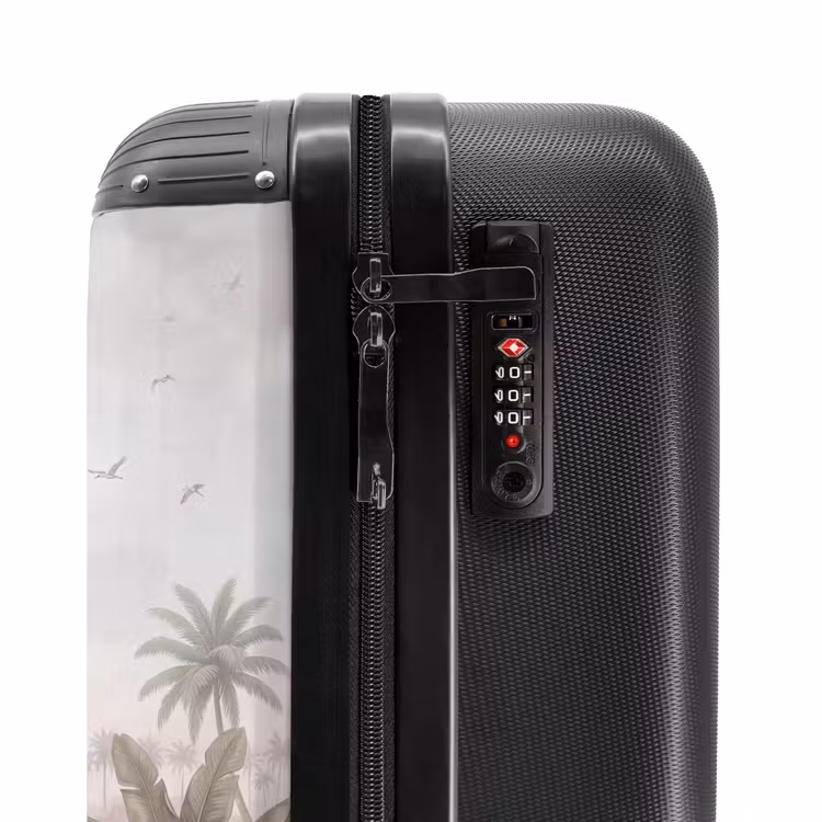 Valise - Grues - Palmiers - Tropical — 6