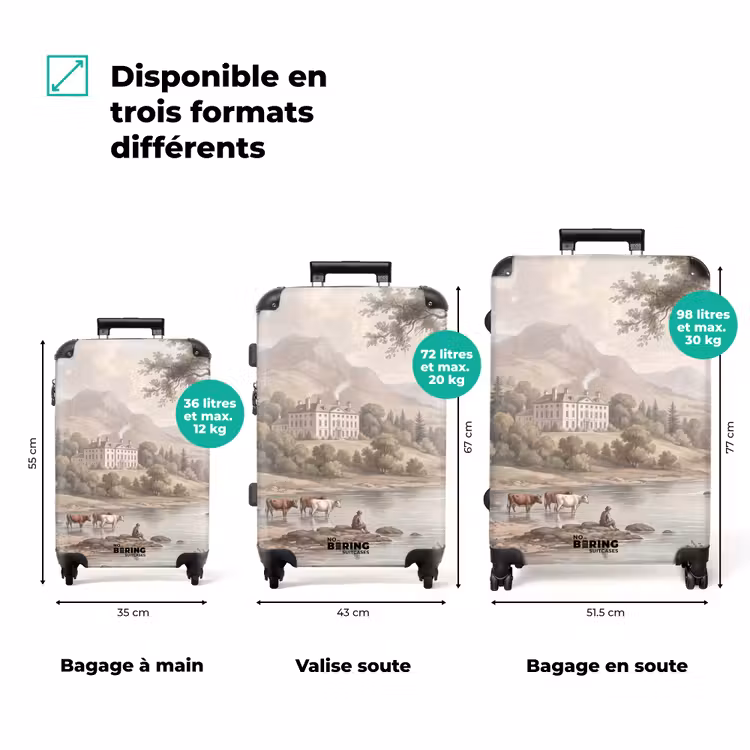 Valise - Manoir - Rivière - Bétail — 3