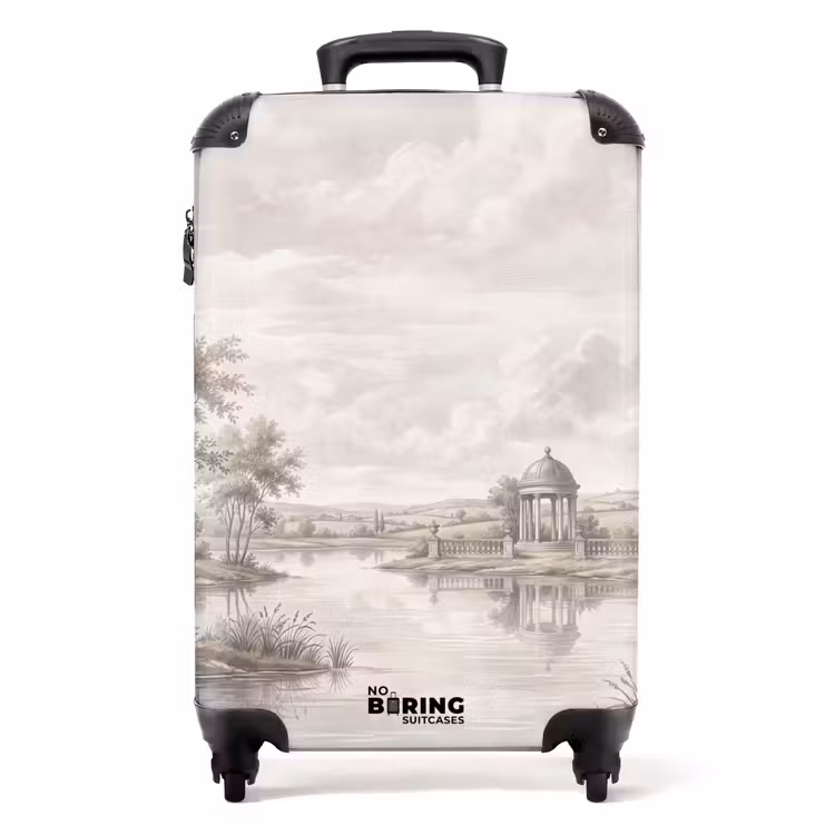 Valise - Paysage - Eau - Nature - Sépia — 1