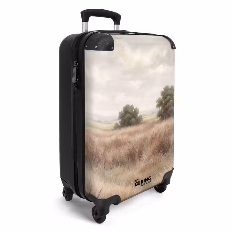Valise - Paysage - Minimaliste - Beige — 2