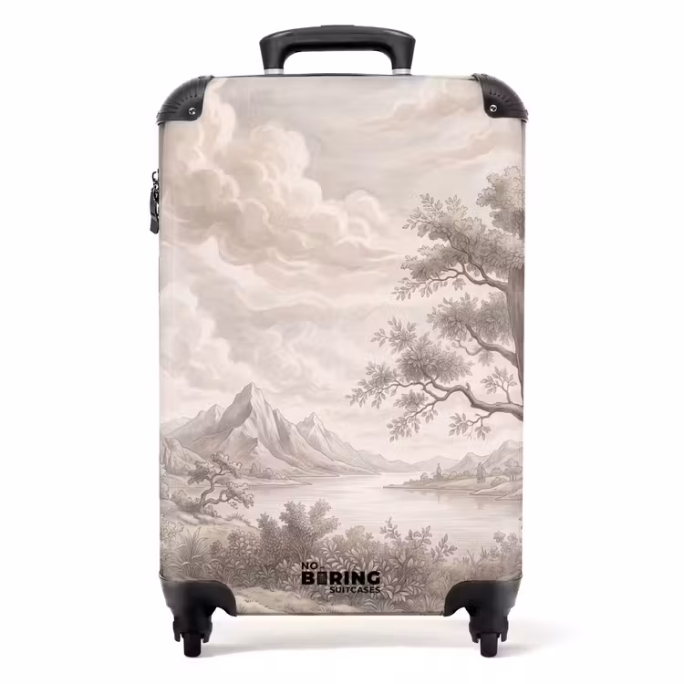 Valise - Paysage - Montagnes - Lac - Nature — 1