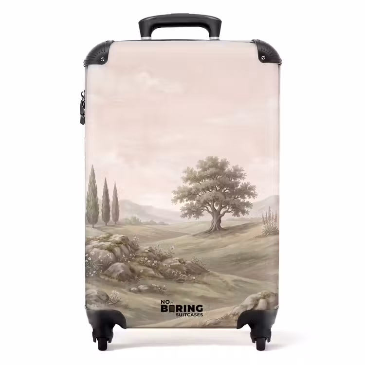Valise - Paysage vallonné - Arbres - Nature - Verdure — 1