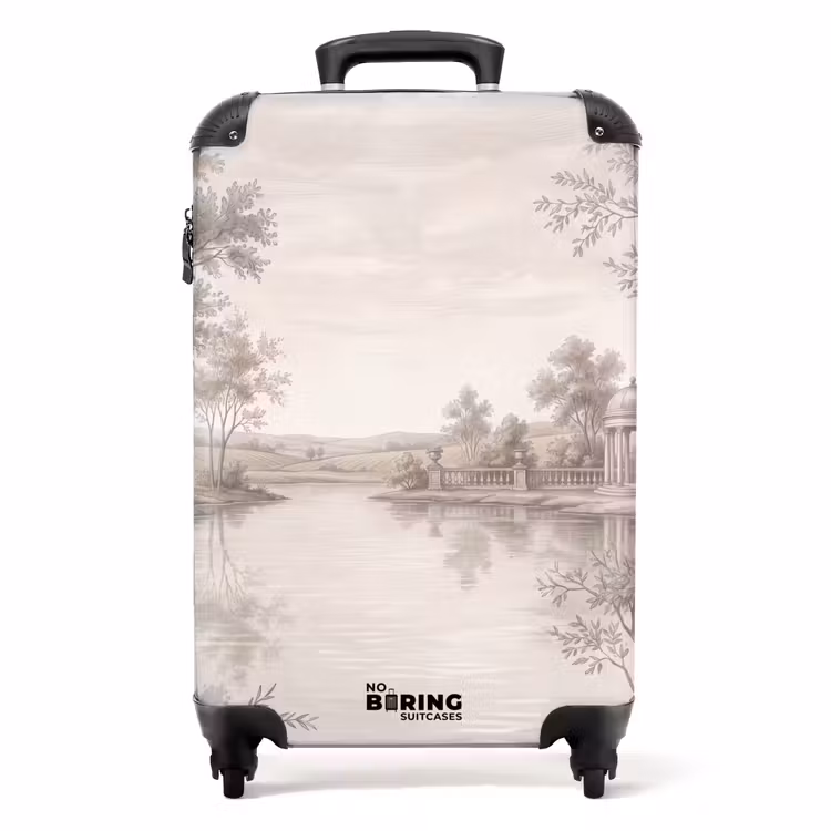 Valise - Terrasse - Eau - Nature - Paysage — 1