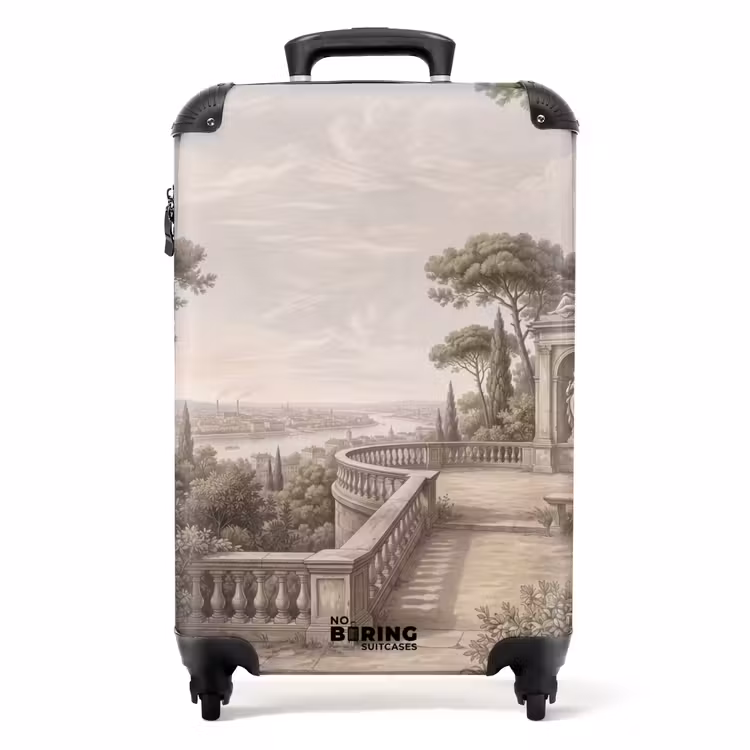 Valise - Terrasse - Ville - Vue - Rivière — 1