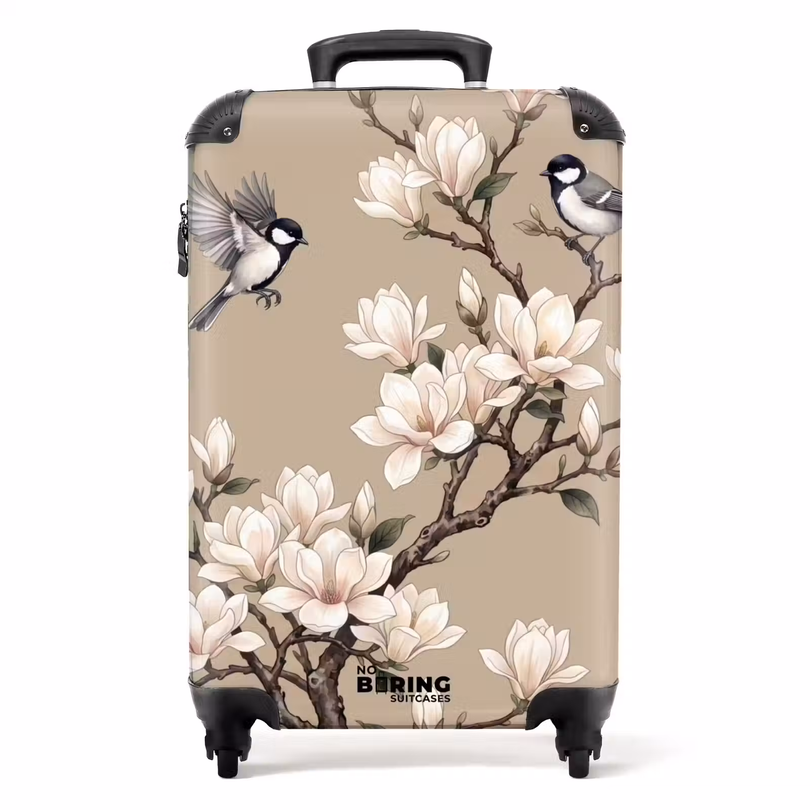 Valise - Orientale - Oiseaux - Beige — 1