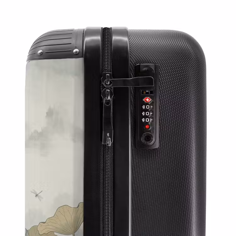 Valise - Lotus - Fleurs - Vert — 6