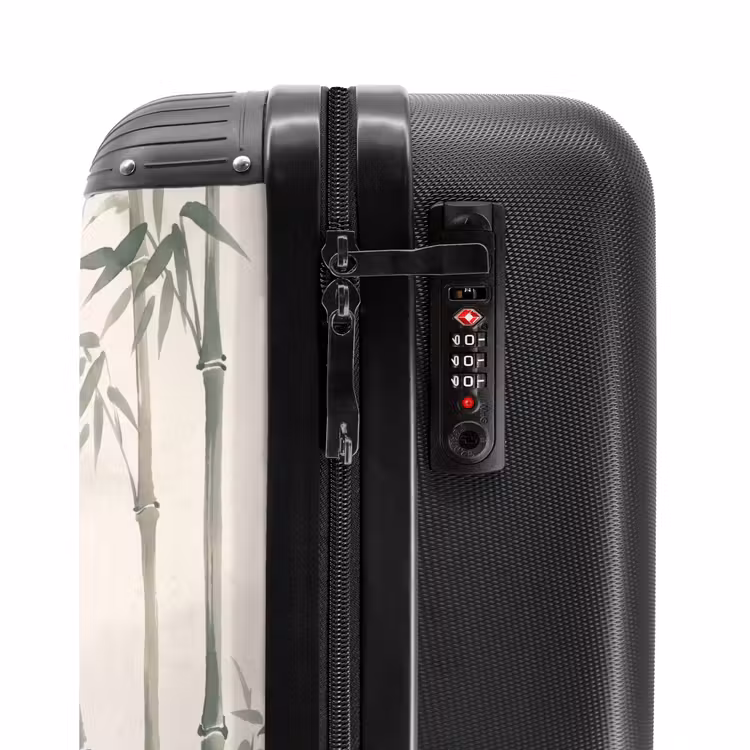Valise - Minimaliste - Bambou - Vert — 6