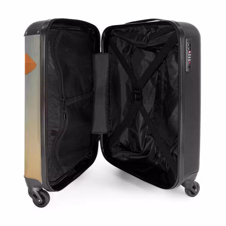 Valise - Minimaliste - Silhouette - Orange — 5