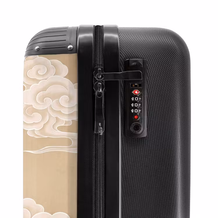 Valise - Oiseaux - Voler - Beige — 6
